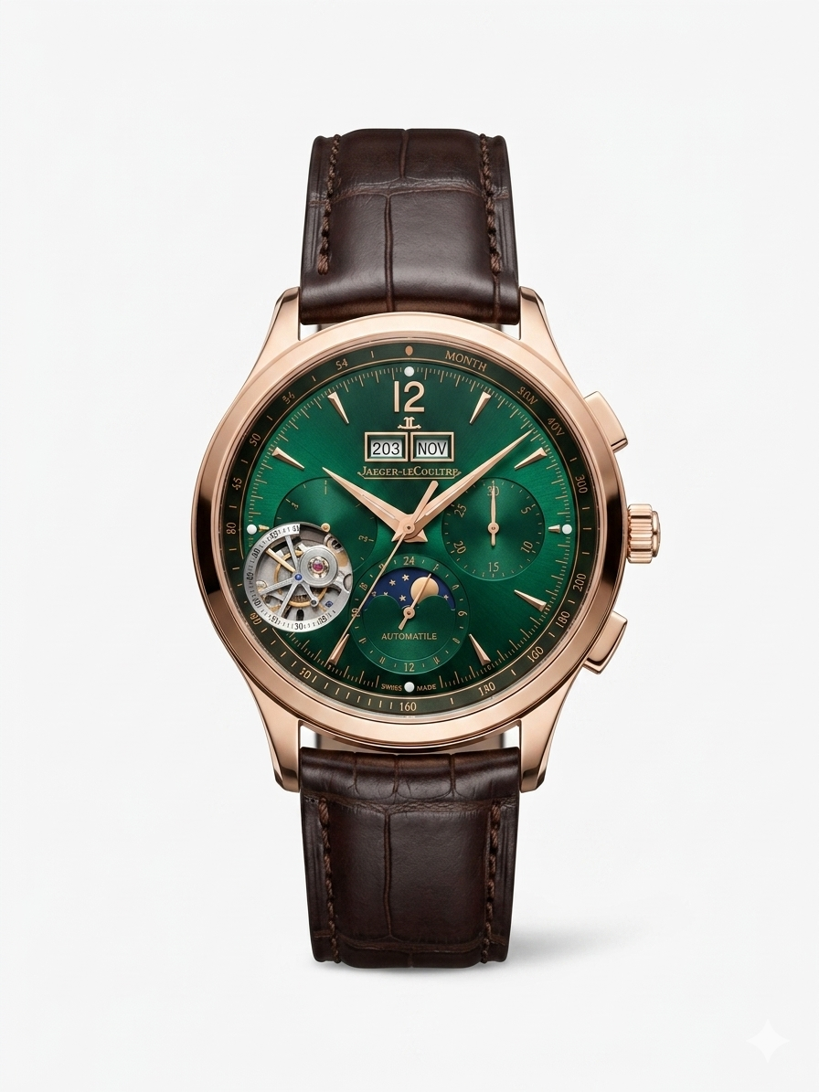 Jaege# lecoultr# leather automatic