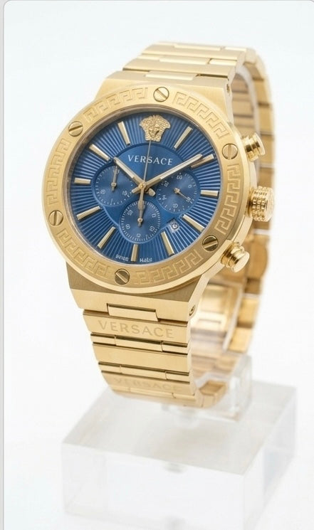 Varsac# chronograph metal golden