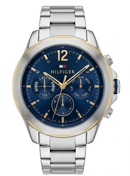 Tomm# Hilfige# metal chronograph
