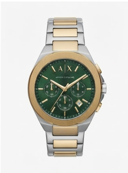 Arman# Exchang# AX metal chronograph