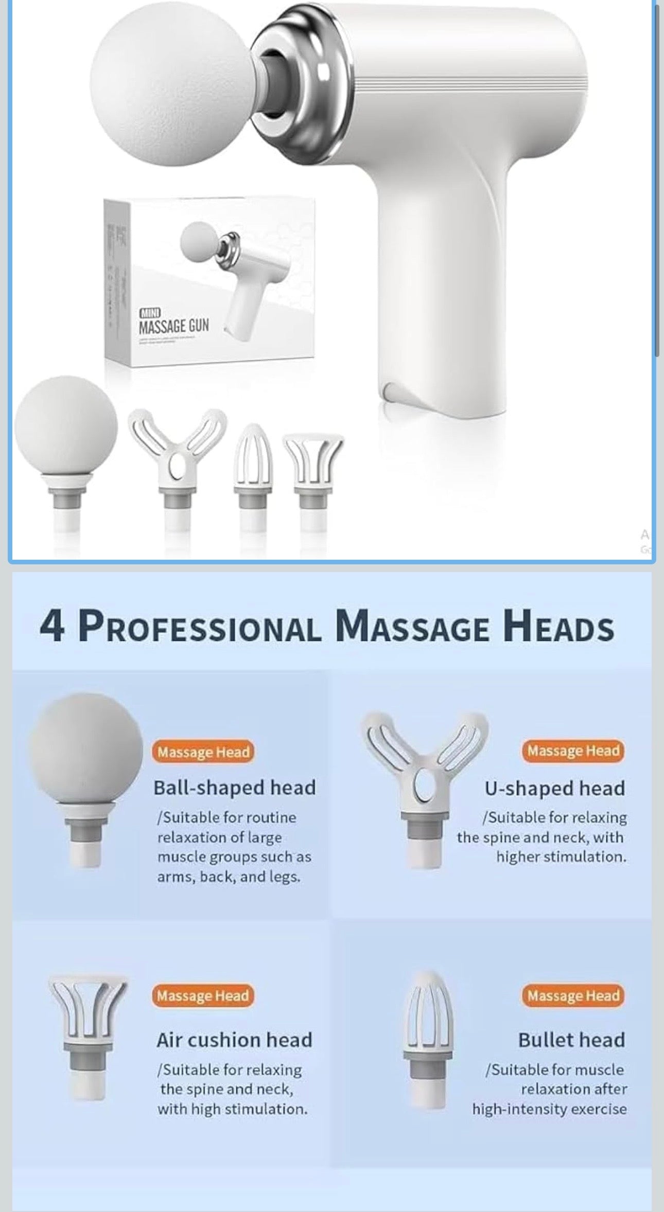 Massage Gun Deep Tissue 6-Speed