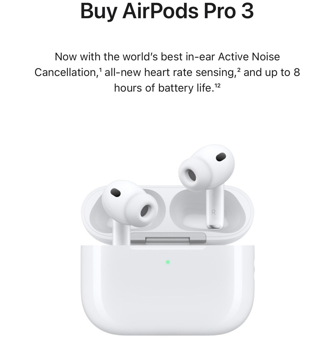 AirPods Pro 3 Wireless Earbuds,