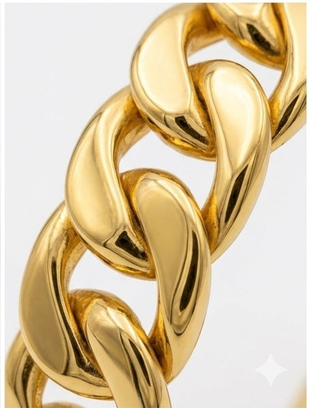 Kada brecelate heavy quality golden