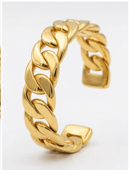 Kada brecelate heavy quality golden