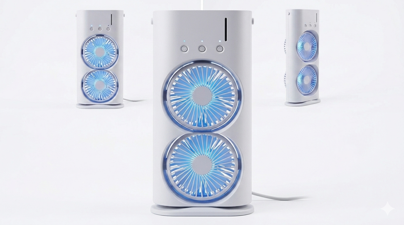 Double fan