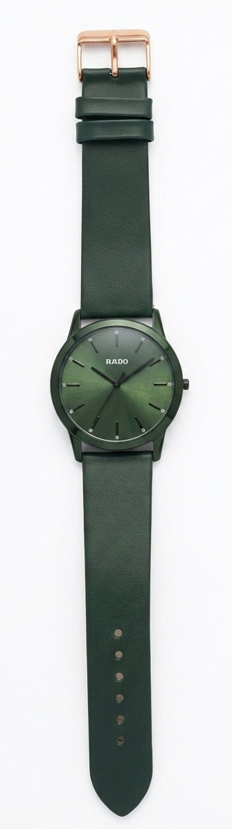 Rado slim leather