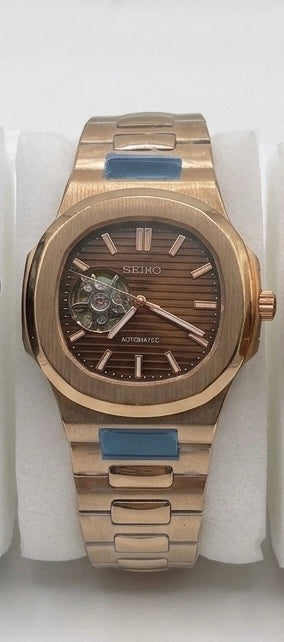 Seik# automatic open heart metal